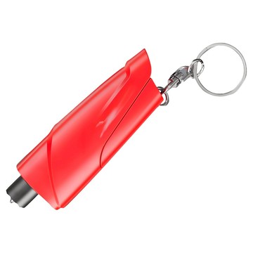 小麥購物 三合一汽車緊急破窗器 L4026  1個  活力紅