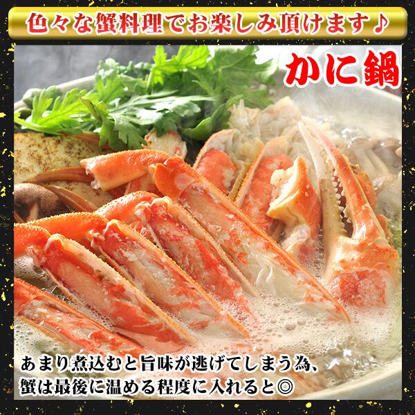 かに カニ ズワイガニ ボイル 蟹脚 総重量1kg 約2人前 4〜5肩入り 送料無料 ずわいがに 鍋 贈答 プレゼント