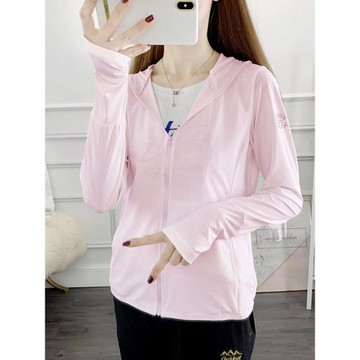 upf50+戶外冰絲防曬衣男夏防紫外線超薄透氣遮臉帶帽釣魚防曬服女