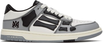 AMIRI 黑色 & 白色 Varsity Skel Top Low 运动鞋
