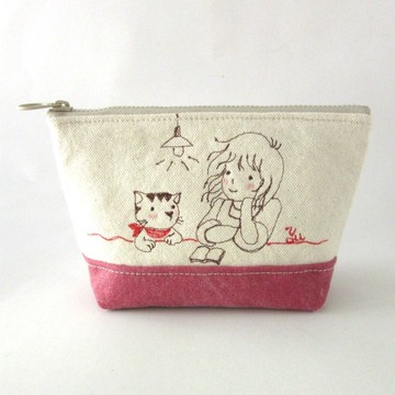 燈下─拉鍊包、收納包、雜貨包