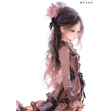 【3 月新品 1】07-117-0059 人物貼紙 透明感裝飾