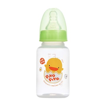 PiYOPiYO 黃色小鴨 標準奶瓶  150ml  不含雙酚A  食品級矽膠奶嘴  1個