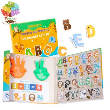 【樹年】兒童蒙氏數學教具加減法算數手指頭認知學習幼兒早教益智玩具