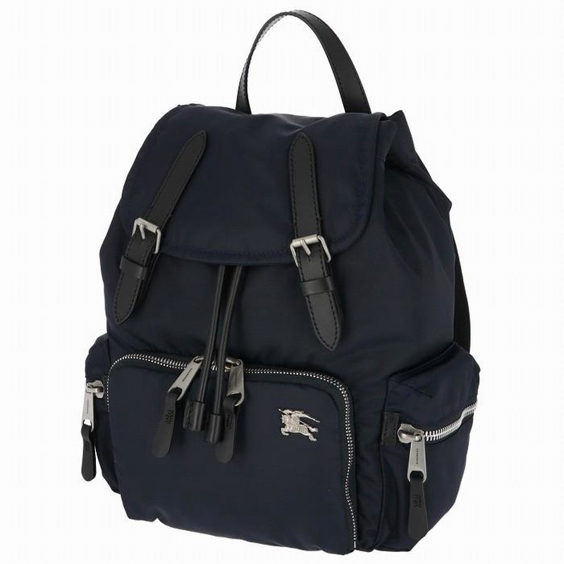バーバリー BURBERRY ナイロン レザー ミディアムバックパック