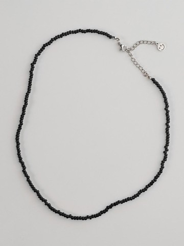 PICKMAN Daily Beads Necklace (05) [BLACK]