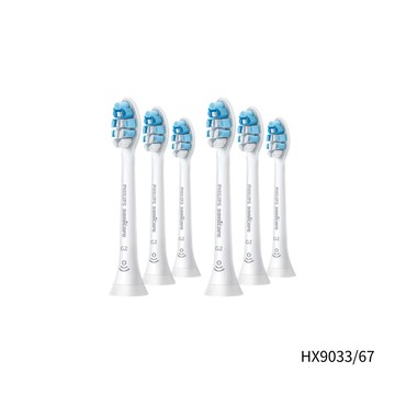 飛利浦智能護齦刷頭三支HX9033/67*2組