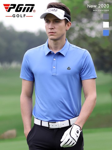 PGM 夏季新品 高爾夫短袖 男士T恤 golf服裝 透氣速干 運動男裝