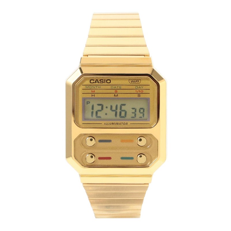 CASIO / A100WEG-9AJF デジタルウォッチ | LINEショッピング