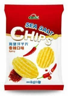 海鹽洋芋片(香辣口味)3包組