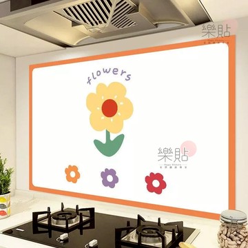 【廚房防油貼紙】 自壁貼 防水防貨耐高溫 厚壁貼 灶臺貼 牆貼 瓷磚貼 油煙貼 鋁箔紙