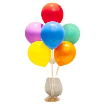 70cm桌飄套組，含支架和氣球，加氣球高度為100公分  F  1個