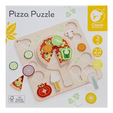 Classic WORLD 客來喜 披薩派對拼拼樂  40066  1組