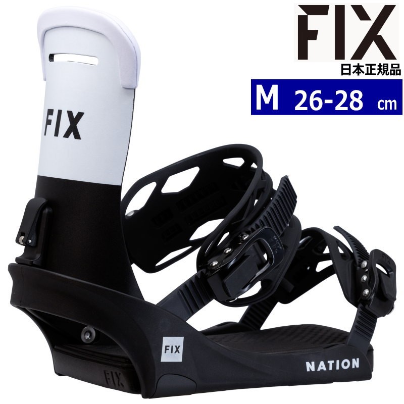 早期予約商品】 23-24 FIX NATION カラー:BLACK Ｍサイズ フィックス