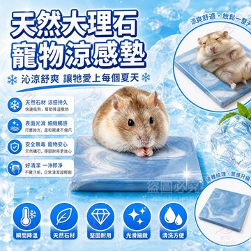 【🐹台灣出貨】天然大理石 寵物散熱墊 倉鼠金絲熊消暑神器 小動物降溫涼墊 大理石散熱墊 涼墊 散熱版 寵物大理石 倉鼠