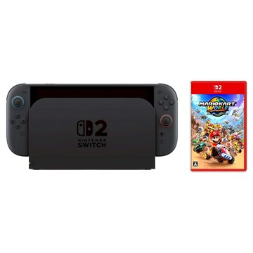 Nintendo 任天堂 SWITCH 台灣公司貨 NS2 Switch 2 主機 + 瑪利歐賽車世界遊戲片 原廠保固一年