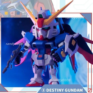 心動販賣機💕QMSV MINI STRIKE DESTINY GUNDAM命運高達盲盒模型潮玩周邊🛒夏季新品 送女友