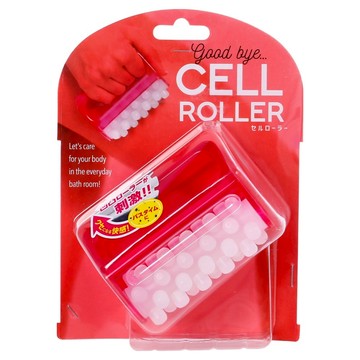 HIKARI 日光生活 按摩滾輪 新型 J055  1個  粉色