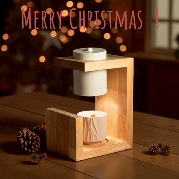 🚛快速出貨【PURARE】日式簡約融蠟燈融燭燈 可定時 可調光 加贈100g質感蠟燭1個、燈泡2顆 (贈代寫卡片服務)