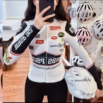 【台灣出貨】 夏鞦季騎行服男女長袖透氣速幹防曬防滑織帶公路自行車上衣服