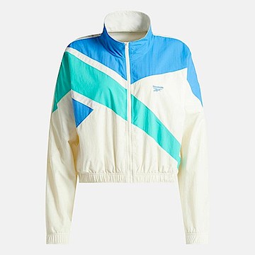 Reebok Cl Fr Track Top [100206055] 女 外套 夾克 側袋 寬鬆 白