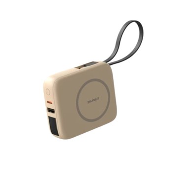 POLYBATT多功能無線快充行動電源10000mAh(奶茶色)