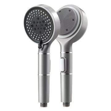 apex Innovation 多功能搓背蓮蓬頭  槍灰色  1個