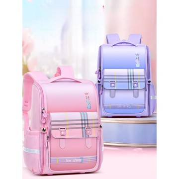 2024新款高顏值小學生書包男女孩一三到六年級輕便減負兒童雙肩包