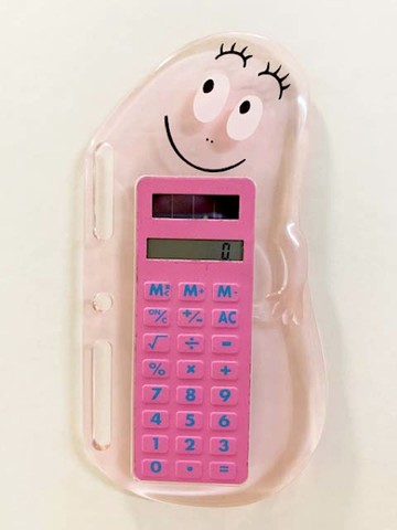 【震撼精品百貨】日本精品百貨~趴拉趴拉可愛計算機-粉*97971