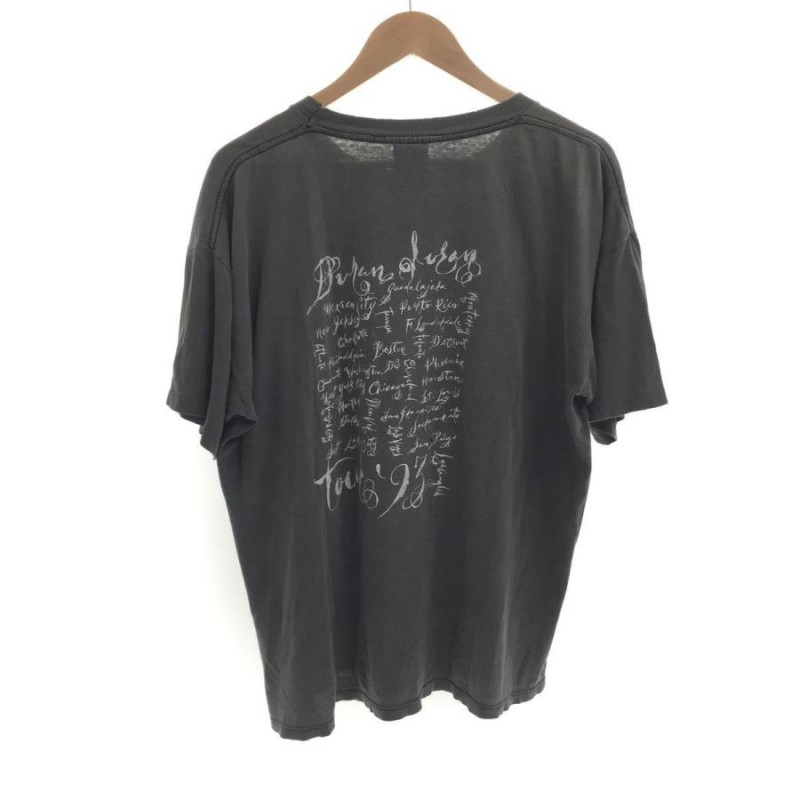 BROCKUM/90s/Tシャツ/XL/コットン/GRY/袖シングル/裾ダブル-