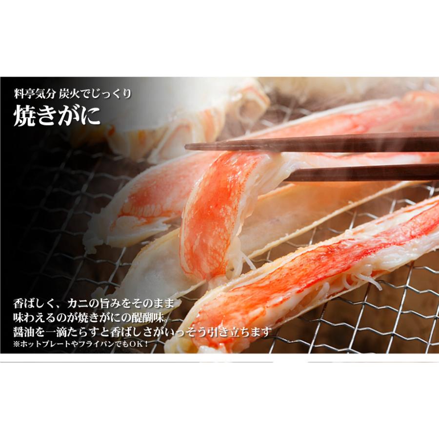 カニ かに 蟹 カット済み 生 ずわいがに  内容量500g   総重量700g お刺身OK ズワイ かにしゃぶ 刺身 ギフト お歳暮 化粧箱入 送料無料