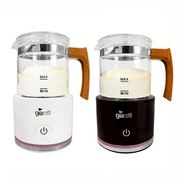 【義大利Giaretti 珈樂堤】全自動溫熱奶泡機 GL-9121 (黑色/白色)