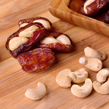 手工椰棗腰果500G大包裝 每日優果