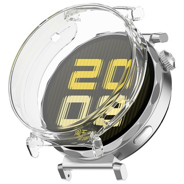 HH HUAWEI WATCH GT5 46mm 全包覆透明防撞手錶殼-透明