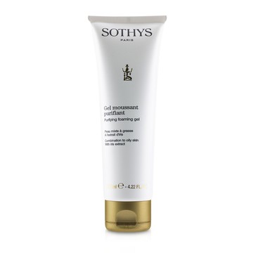 思蒂 Sothys - 淨化泡沫凝膠 - 適合油性皮膚，含有鳶尾花提取物