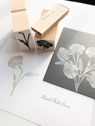 【好評加售】春浪漫 百花木頭印章組