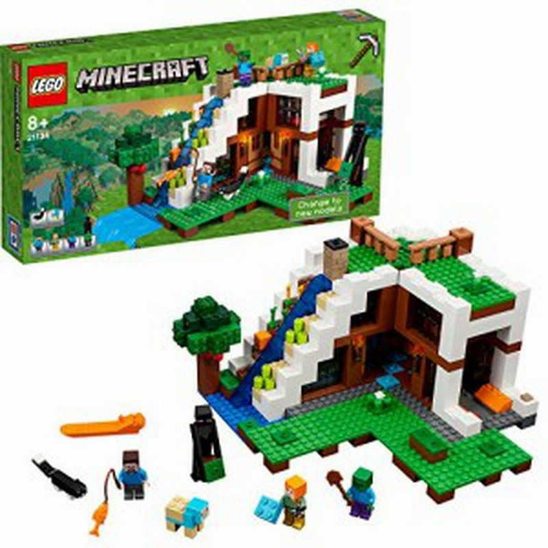 レゴ Lego マインクラフト 滝のふもと 中古品 通販 Lineポイント最大1 0 Get Lineショッピング