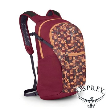 【美國 OSPREY】Daylite Plus20休閒背包20L『流墨印痕/夏櫧粉』10006074 背包.健行.多口袋.出國旅行.旅遊.登山.露營.戶外