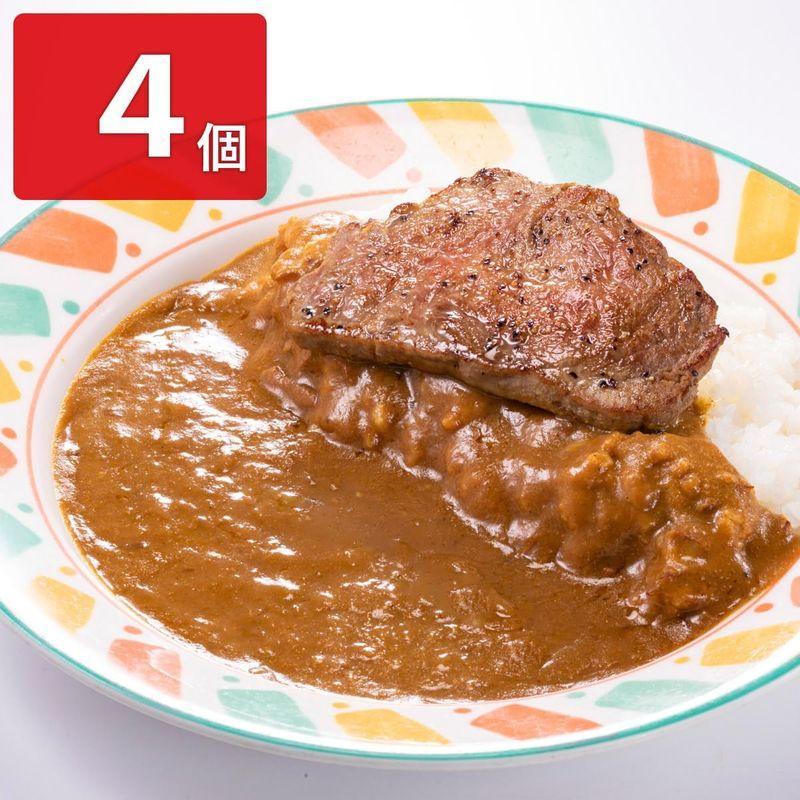 カレー専門店 ふくてい ドーンと丸ごとステーキカレー 240g×4 カレー