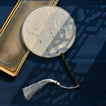 古風扇子 古風扇子仙氣古代團扇舞蹈專用雙面涼快漢服配飾手持扇子小眾公主【HZ69123】