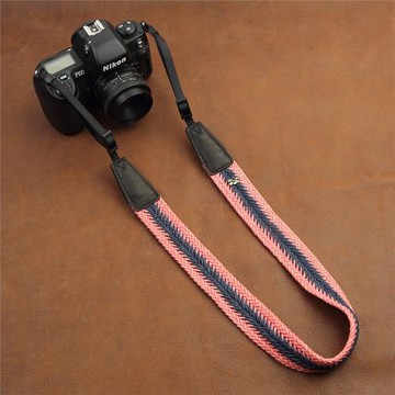 cam-in 編織系列專業時尚相機背帶 通用接口 cam8717