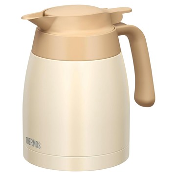 THERMOS 膳魔師 不銹鋼真空保溫壺 TTB-1001  乳白色  1個  1L