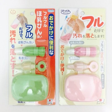 阿卡將 攜帶式魔法奶瓶刷組(顏色隨機)