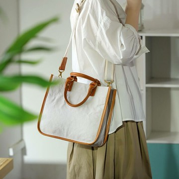 文藝斜跨帆布包080610