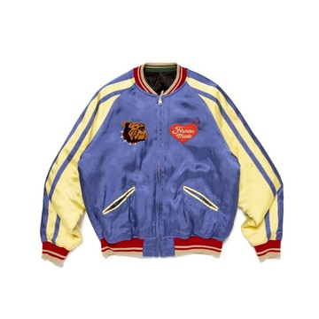 AirRoom正品 2026SS HUMAN MADE SOUVENIR JACKET 鬥牛犬 愛心 刺繡 橫須賀 外套
