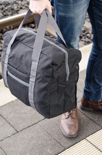 快速摺疊收納旅行袋(黑色)