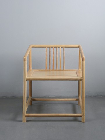 新中式椅子 茶椅 梳背椅 南宮椅 現代實木扶手圈椅官帽椅靠背椅子