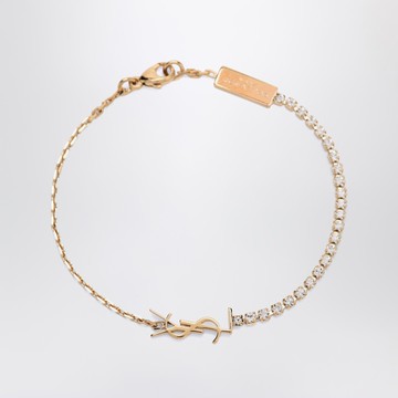 Cassandre charm bracelet in gold-tone metal