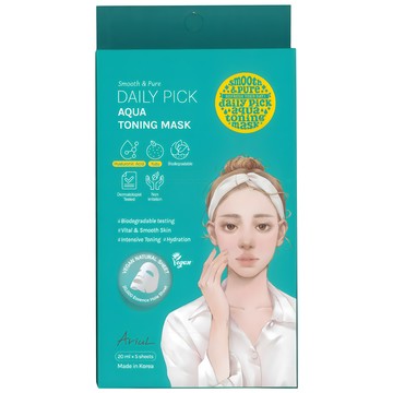 AriuL 艾藜兒 官方直營 淨膚保濕極水光面膜  5入  1組