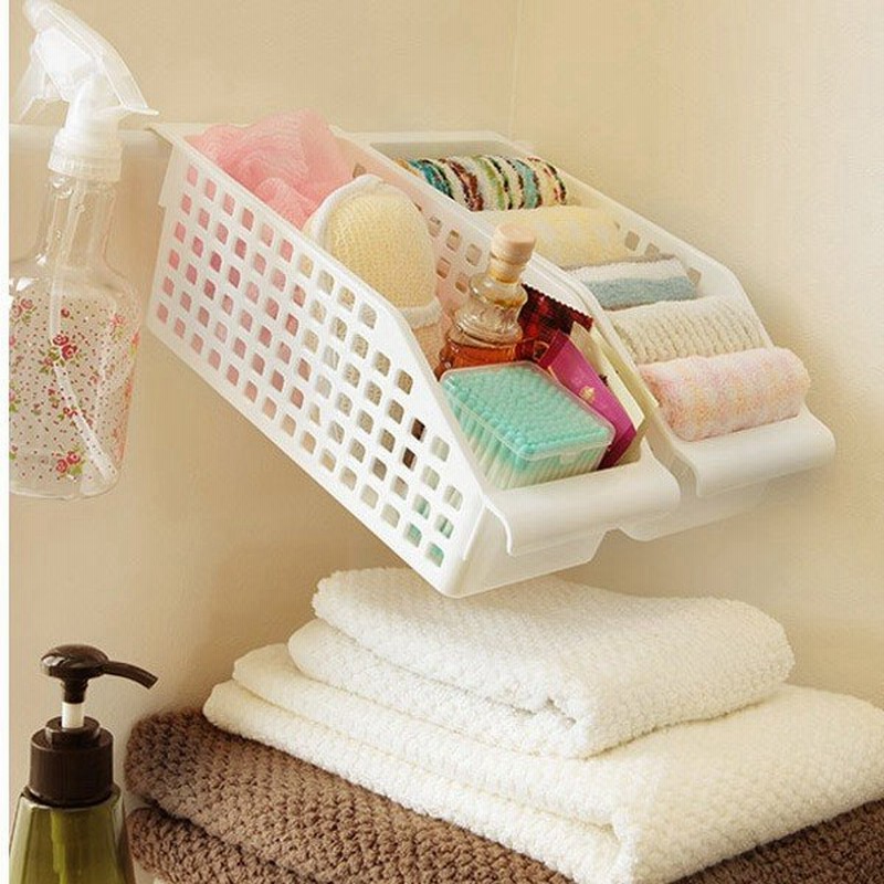 収納 バスケット ブリッジバスケット 前開きスリム 収納ケース 整理収納 空中収納 浮かせる収納 通販 Lineポイント最大0 5 Get Lineショッピング